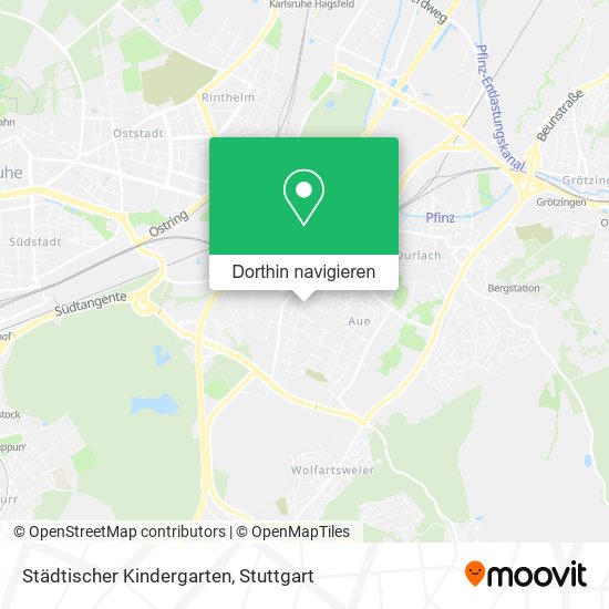 Städtischer Kindergarten Karte