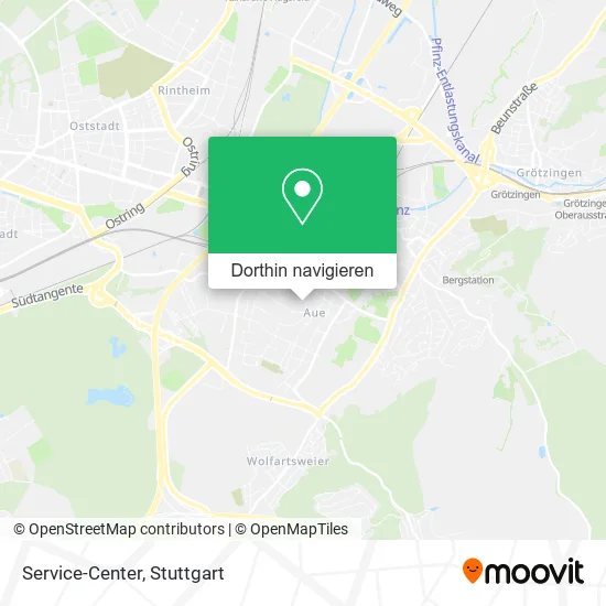 Service-Center Karte