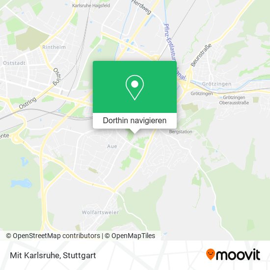 Mit Karlsruhe Karte