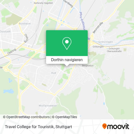 Travel College für Touristik Karte