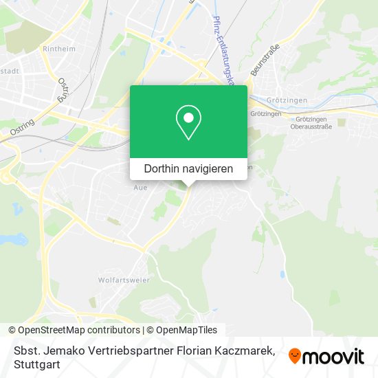 Sbst. Jemako Vertriebspartner Florian Kaczmarek Karte