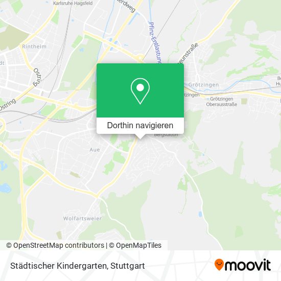Städtischer Kindergarten Karte