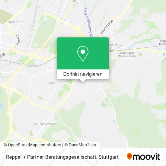 Reppel + Partner Beratungsgesellschaft Karte