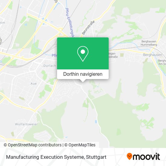 Manufacturing Execution Systeme Karte