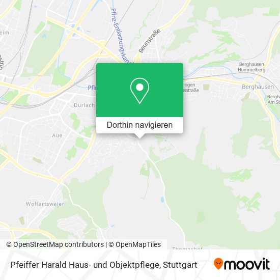 Pfeiffer Harald Haus- und Objektpflege Karte