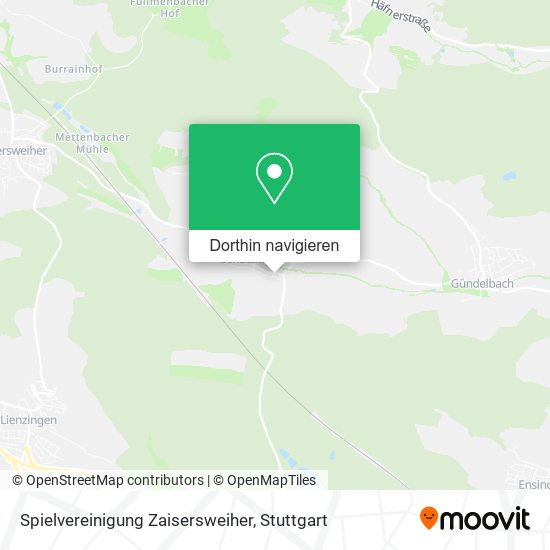 Spielvereinigung Zaisersweiher Karte