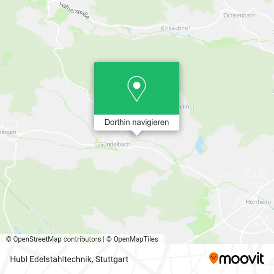 Hubl Edelstahltechnik Karte