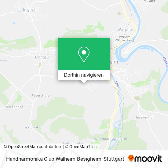 Handharmonika Club Walheim-Besigheim Karte