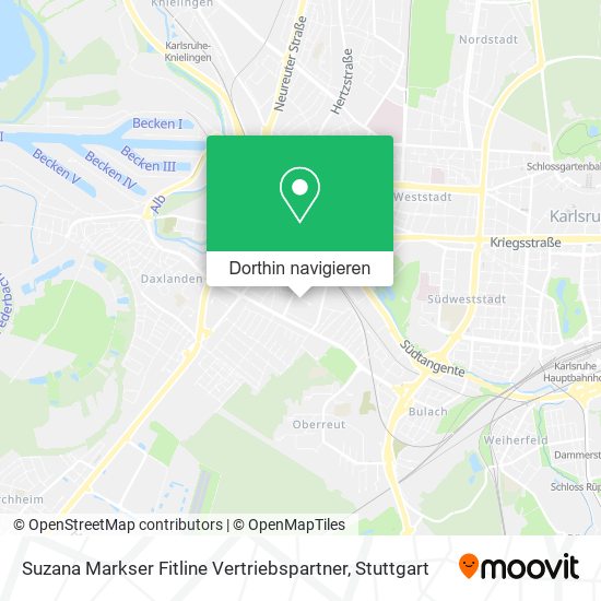 Suzana Markser Fitline Vertriebspartner Karte