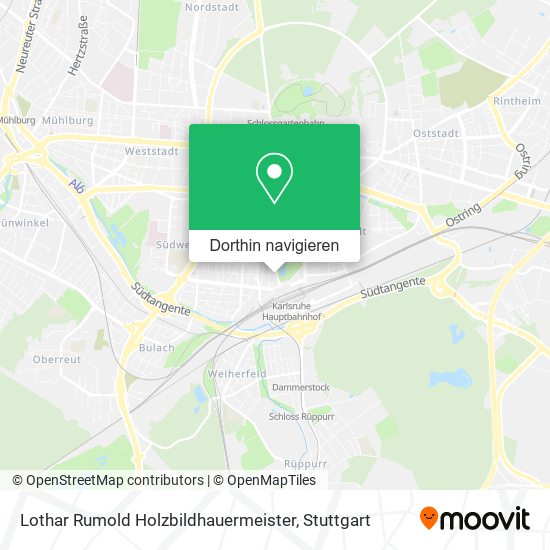 Lothar Rumold Holzbildhauermeister Karte