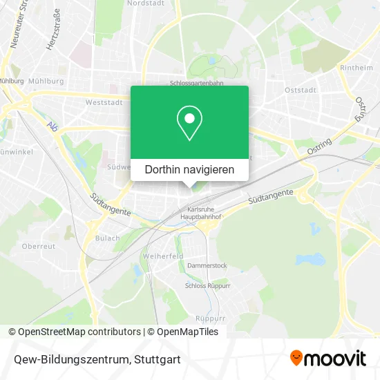 Qew-Bildungszentrum Karte