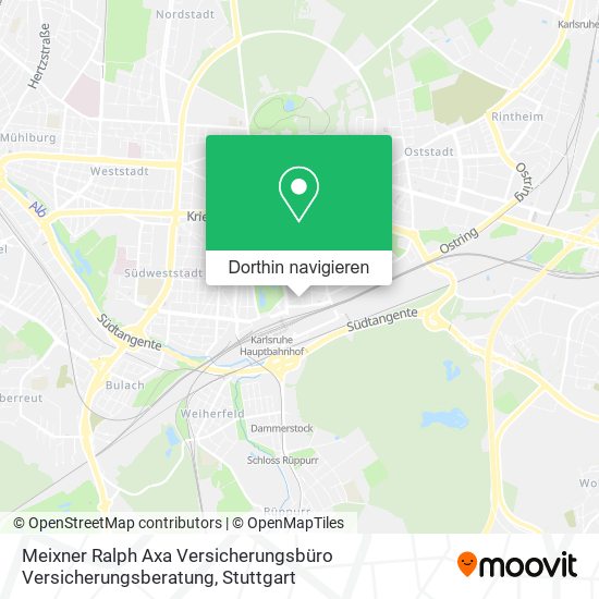Meixner Ralph Axa Versicherungsbüro Versicherungsberatung Karte