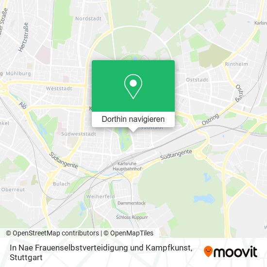 In Nae Frauenselbstverteidigung und Kampfkunst Karte