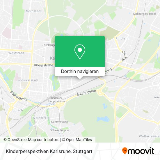 Kinderperspektiven Karlsruhe Karte
