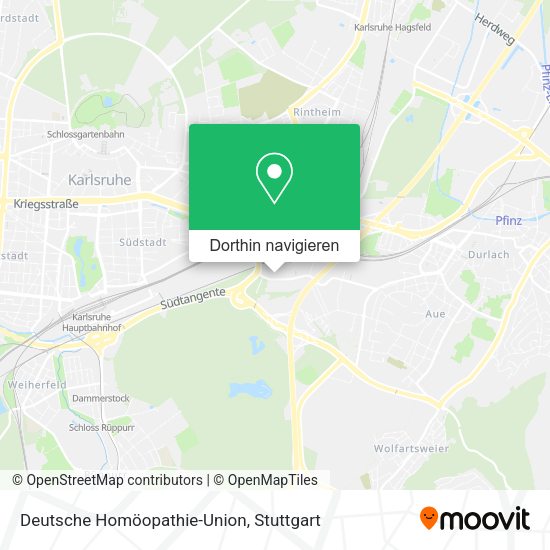 Deutsche Homöopathie-Union Karte