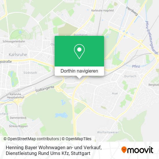 Henning Bayer Wohnwagen an- und Verkauf, Dienstleistung Rund Ums Kfz Karte