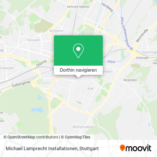 Michael Lamprecht Installationen Karte