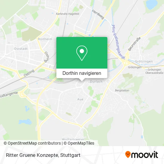 Ritter Gruene Konzepte Karte