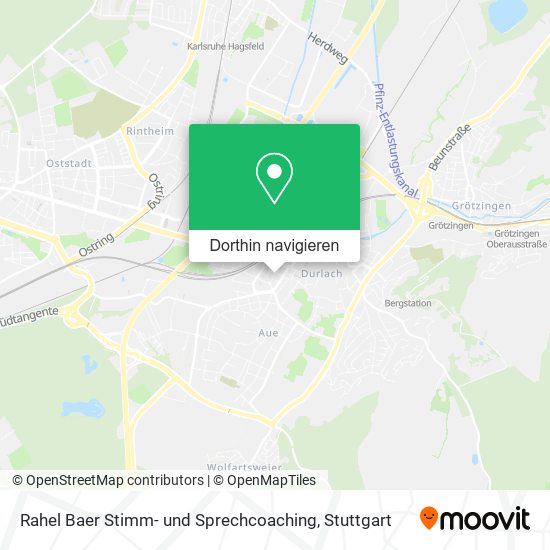 Rahel Baer Stimm- und Sprechcoaching Karte
