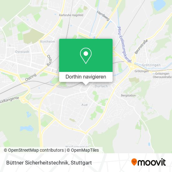 Büttner Sicherheitstechnik Karte