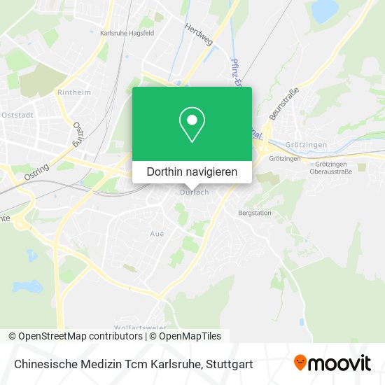 Chinesische Medizin Tcm Karlsruhe Karte