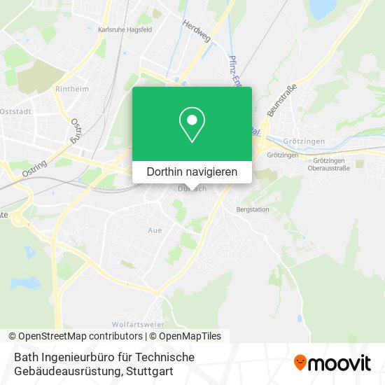 Bath Ingenieurbüro für Technische Gebäudeausrüstung Karte