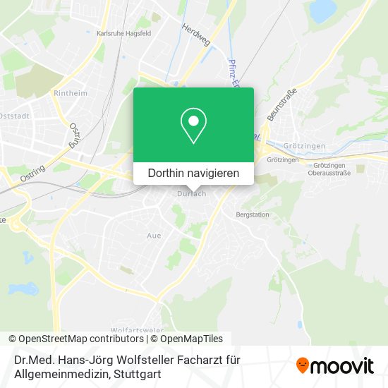 Dr.Med. Hans-Jörg Wolfsteller Facharzt für Allgemeinmedizin Karte