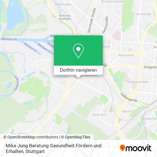 Mike Jung Beratung Gesundheit Fördern und Erhalten Karte