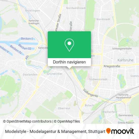 Modelstyle - Modelagentur & Management Karte