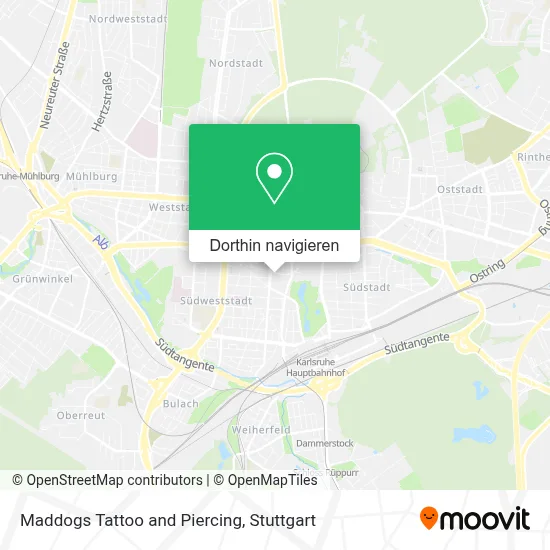 Maddogs Tattoo and Piercing Karte