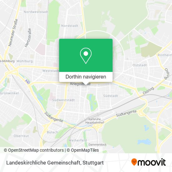 Landeskirchliche Gemeinschaft Karte