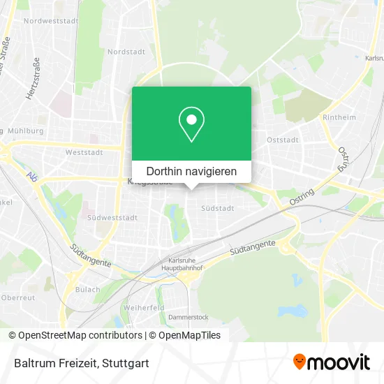 Baltrum Freizeit Karte