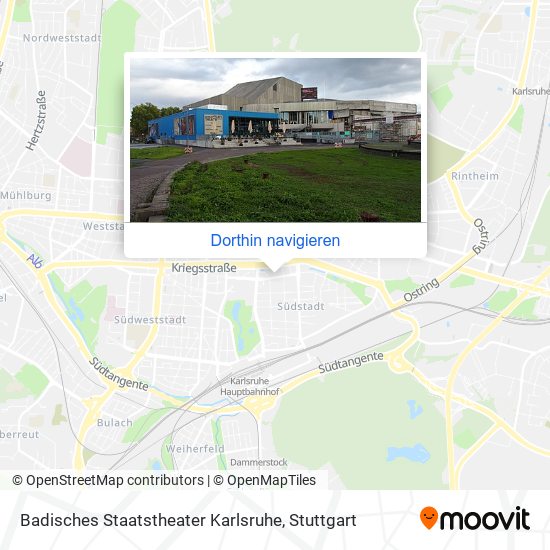 Badisches Staatstheater Karlsruhe Karte