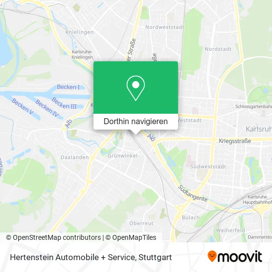 Hertenstein Automobile + Service Karte