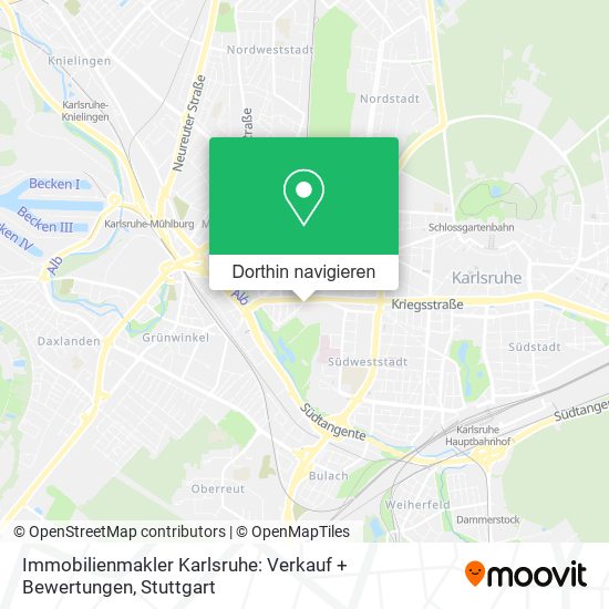 Immobilienmakler Karlsruhe: Verkauf + Bewertungen Karte