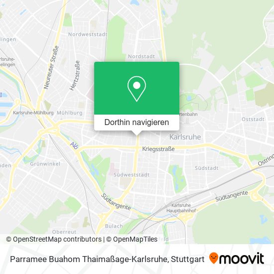 Parramee Buahom Thaimaßage-Karlsruhe Karte