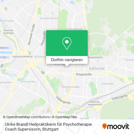 Ulrike Brandl Heilpraktikerin für Psychotherapie Coach Supervisorin Karte