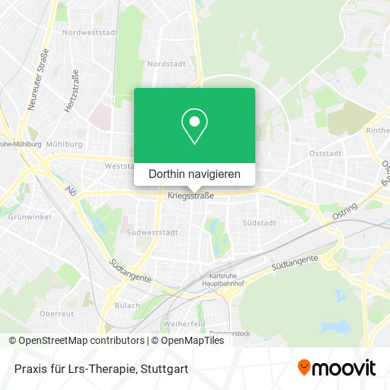 Praxis für Lrs-Therapie Karte