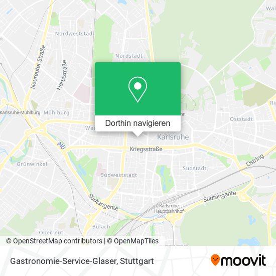 Gastronomie-Service-Glaser Karte