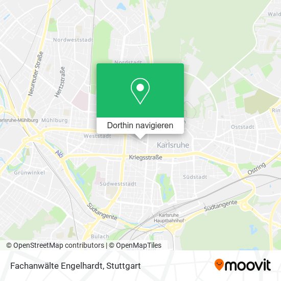 Fachanwälte Engelhardt Karte