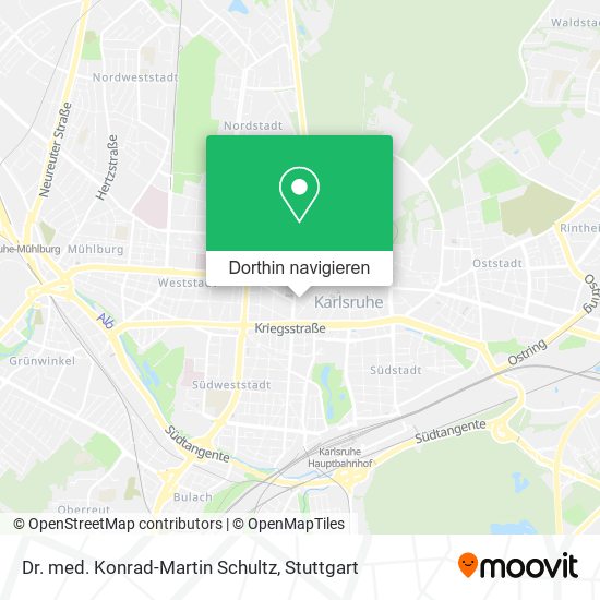 Dr. med. Konrad-Martin Schultz Karte