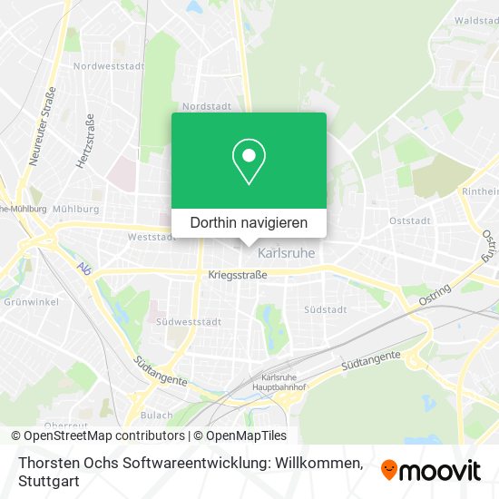 Thorsten Ochs Softwareentwicklung: Willkommen Karte