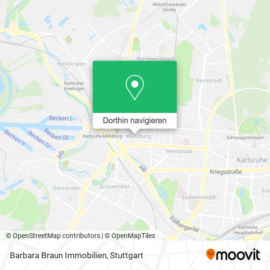 Barbara Braun Immobilien Karte