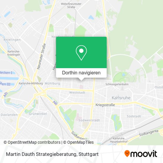 Martin Dauth Strategieberatung Karte