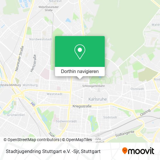 Stadtjugendring Stuttgart e.V. -Sjr Karte