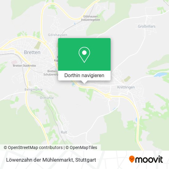 Löwenzahn der Mühlenmarkt Karte