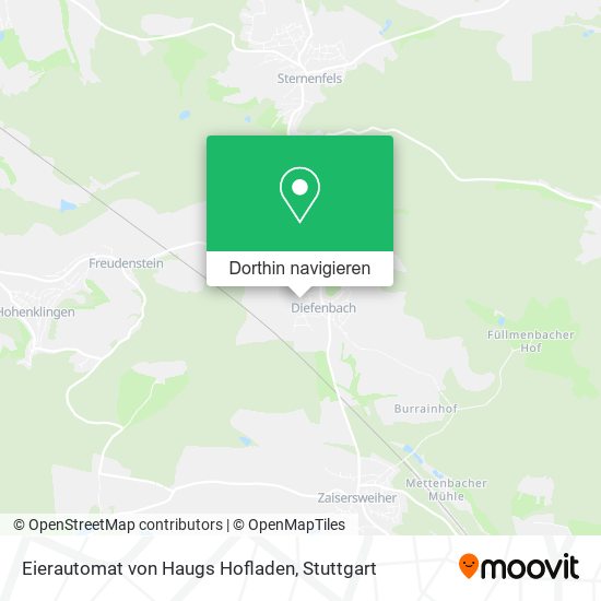 Eierautomat von Haugs Hofladen Karte