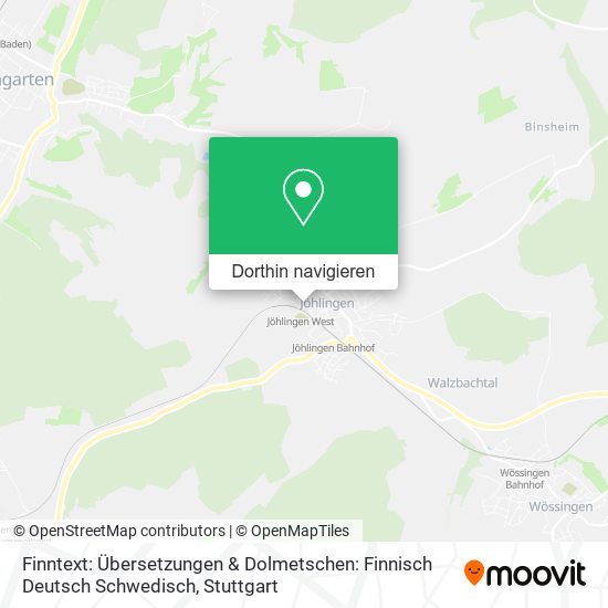 Finntext: Übersetzungen & Dolmetschen: Finnisch Deutsch Schwedisch Karte