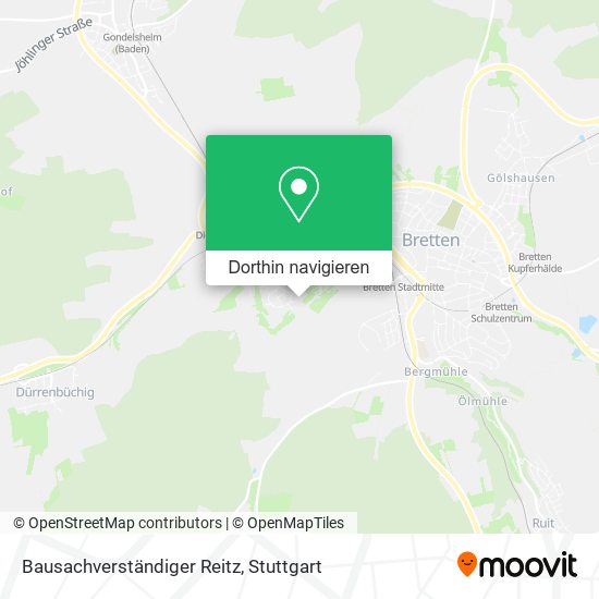 Bausachverständiger Reitz Karte