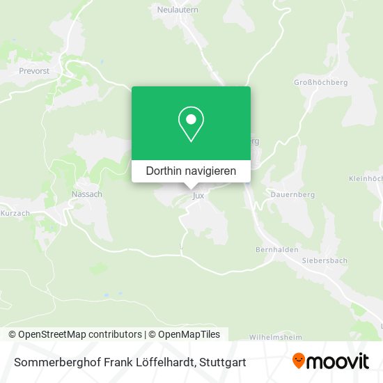 Sommerberghof Frank Löffelhardt Karte